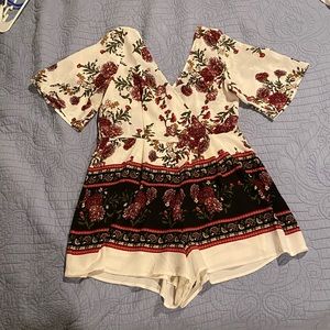 Floral Romper